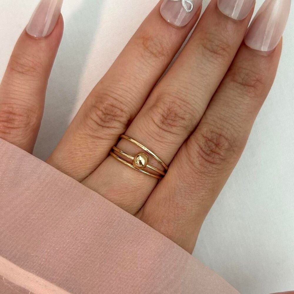 Luxury Vintage Inspired Gold Ring